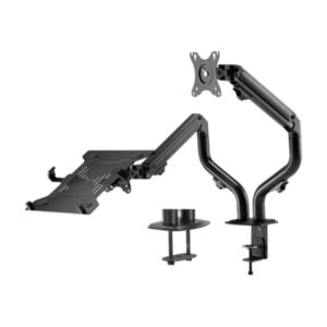 SOPORTE DE MESA GIRATORIO E INCLINABLE MIN. 75×75/ MAX. 100×100/ INCL. -45º/+90º/ GIRO. -90º/+90º/ 8KG