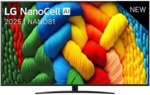 TV 86″ 86NANO81A6A QNED STV LG