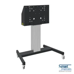 TROLLEY CON ELEVADOR DE PANTALLA ELÉCTRICOMIN. 200×200/ MAX. 600×400/ 120KG