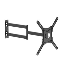 SOPORTE DE PARED GIRATORIO E INCLINABLE MIN. 75×75/ MAX. 400×400/ INCL. 15º/ GIRO. 180º/ ROT. 3º/ 35KG