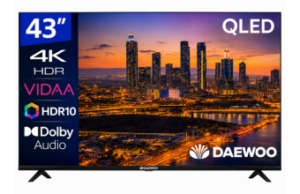 TV 43″ 43VB56QV QLED STV DAEWOO