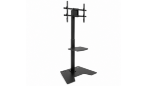 SOPORTE DE SUELO CON BANDEJA, GIRATORIO MIN. 200×200 / MAX. 600×400 / GIRO. ±35º / 70KG