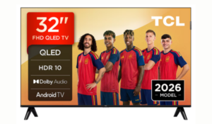 TV 32” 32S5L FHD QLED ANDROIDTV HDR10 TCL